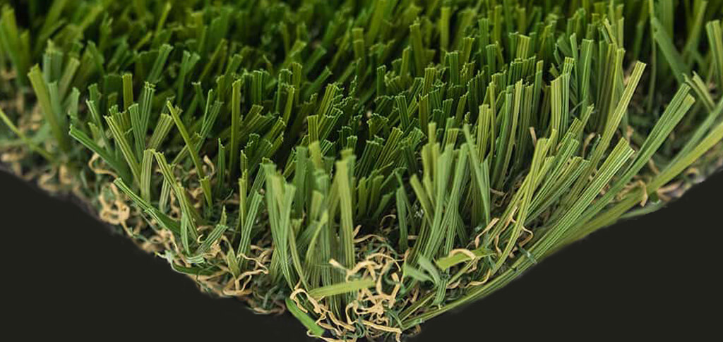 artificial turf material close up