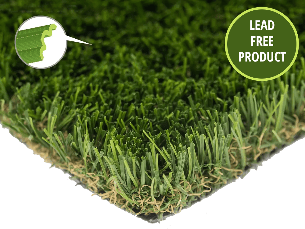 diamond artificial turf cross section